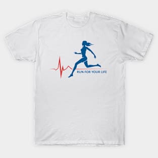 Healthy Run Emblem T-Shirt